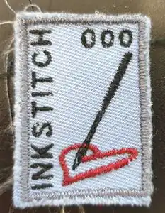 Result version #2 (stitched on approximately cut tissue)