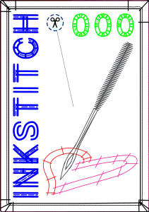 Model version #2 ready for embroidery (click twice to download the SVG)