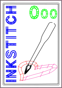 Model version #5 ready for embroidery (click twice to download the SVG)