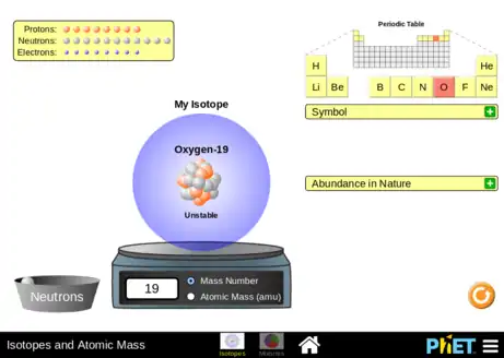 Designing an (unstable) oxygen isotope