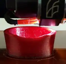 Print in progress (late afternoon)