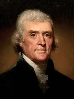 Painting of Thomas Jefferson
