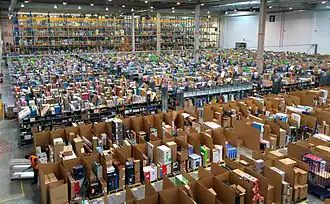 Amazon.es fulfillment center in San Fernando de Henares, Spain