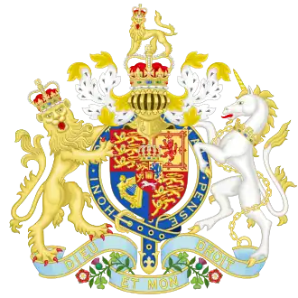 Coat of arms used from 1816 until death, also as King of Hanover