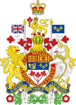 Royal coat of arms of Canada