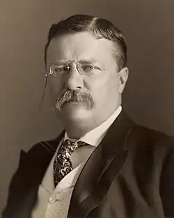 Photographic portrait of Theodore Roosevelt